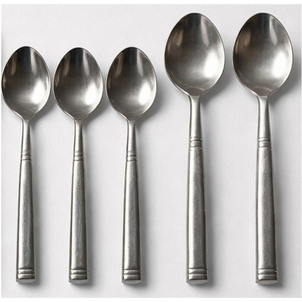 Towle Living Collection 18/0 Stainless Teaspoons & Tablespoons Lot of 5